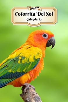 2020 Cotorrita Del Sol Calendario: 107 Páginas | Tamaño A5 | Planificador Semanal | 12 Meses | 1 Semana en 2 Páginas | Agenda Semana Vista | Tapa Blanda | Pájaro (Spanish Edition)