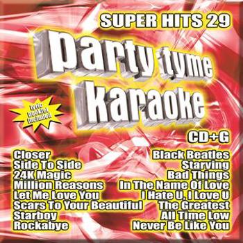 Music - CD Party Tyme Karaoke - Super Hits 29 (16-song CD+G) Book