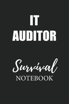 Paperback It Auditor Survival Notebook: Small Undated Weekly Planner for Work and Personal Everyday Use Habit Tracker Password Logbook Music Review Playlist D Book