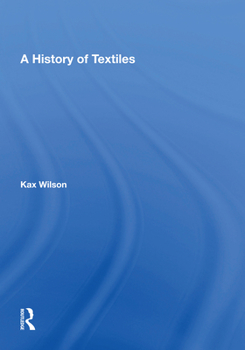 Paperback A History Of Textiles Book