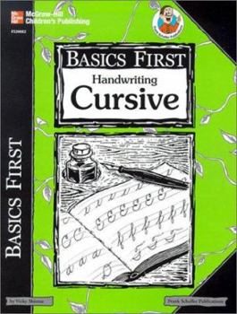 Paperback Basics First Handwriting Cursive Book