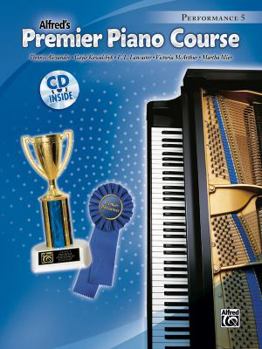 Paperback Premier Piano Course Performance, Bk 5: Book & CD Book