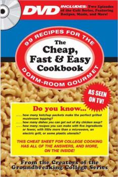 Paperback Cheap, Fast & Easy Cookbook Book