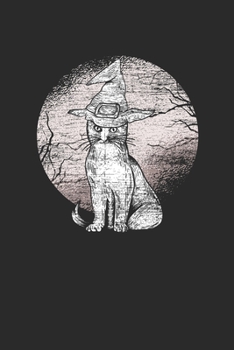 Paperback Cat Witch: Graph Paper Notebook (6" x 9" - 120 pages) Halloween Themed Notebook for Gift / Daily Activity Journals / Diary Book