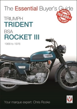 Paperback Triumph Trident & BSA Rocket III Book