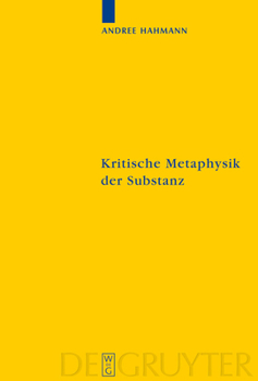 Hardcover Kritische Metaphysik der Substanz [German] Book