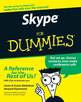 Paperback Skype for Dummies Book