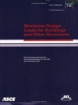 Paperback Minimum Design Loads for Buildings and Other Structures: Book