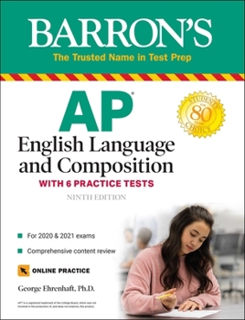 Paperback AP English Language and Composition: With 6 Practice Tests Book