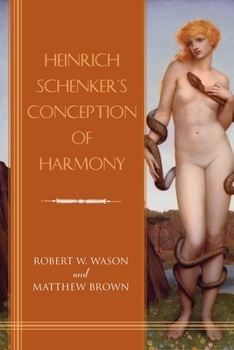 Hardcover Heinrich Schenker's Conception of Harmony Book