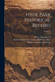 Paperback Hyde Park Historical Record; Volume 4 Book