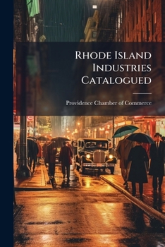 Paperback Rhode Island Industries Catalogued Book