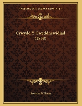 Paperback Cywydd Y Gweddnewidiad (1858) [Welsh] Book