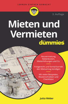 Paperback Mieten und Vermieten für Dummies [German] Book