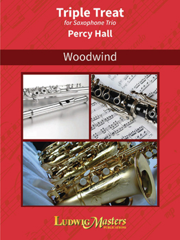 Paperback Triple Treat: Conductor Score & Parts Book