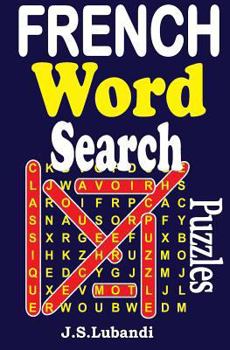Paperback French Word Search Puzzles [French] Book