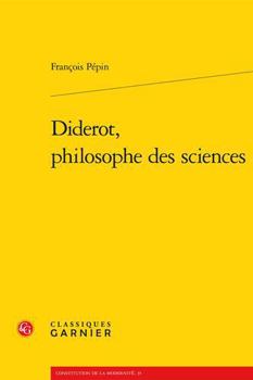 Paperback Diderot, Philosophe Des Sciences [French] Book