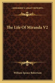 Paperback The Life Of Miranda V2 Book