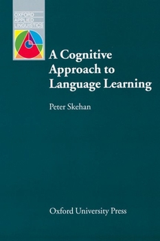 Paperback A Cognitive Approach to Language Learning Book