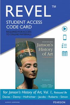 Paperback Revel Access Code for Janson's History of Art: The Western Tradition, Reissued Edition, Volume 1 Book