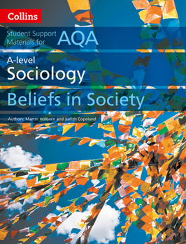 Paperback Collins Student Support Materials - Aqa a Level Sociology Beliefs in Society Book