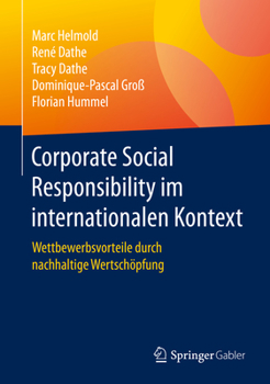 Hardcover Corporate Social Responsibility Im Internationalen Kontext: Wettbewerbsvorteile Durch Nachhaltige Wertschöpfung [German] Book