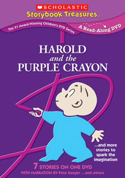 DVD Harold & The Purple Crayon Book