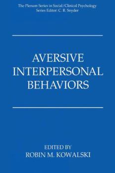 Aversive Interpersonal Behaviors