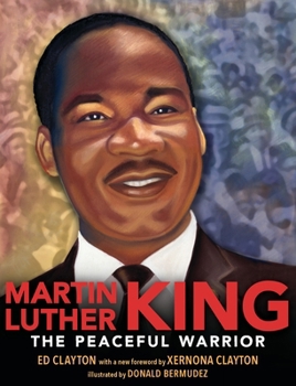 Hardcover Martin Luther King: The Peaceful Warrior Book