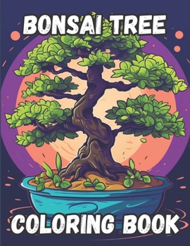 Paperback Bonsai Tree Coloring Book