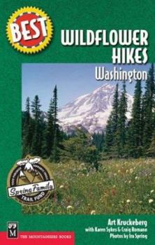 Paperback Best Wildflower Hikes Washington Book
