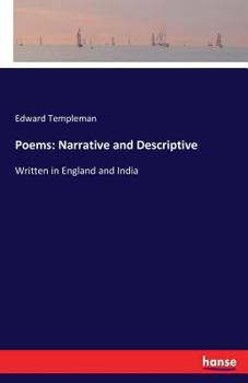 Paperback Poems: Narrative and Descriptive: Written in England and India Book