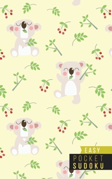 Pocket Sudoku Easy: 480 Easy Sudoku Puzzles with Solutions - Pocket Sudoku Puzzle Books - Large Print Sudoku Puzzle Books For Adults - Sudoku For Seniors - Travel Size - Koalas