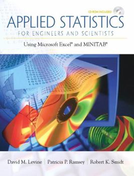 Paperback Applied Statistics for Engineers and Scientists: Using Microsoft Excel & Minitab [With CDROM] Book