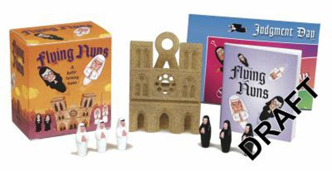 Misc. Supplies Flying Nuns: A Habit-Forming Game [With 6 Nun Figurines and Rule Booklet and Landing Mat] Book