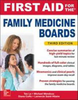 First Aid for the Family Medicine Boards (First Aid) - Book  of the FIRST AID FOR THE®