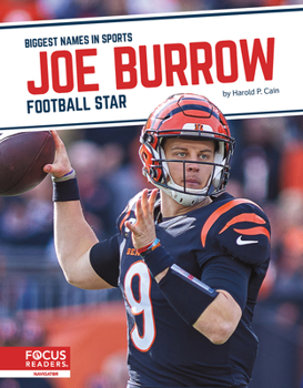 Library Binding Joe Burrow: Football Star Book