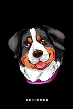 Paperback Notebook: Bernese Mountain Dog Book