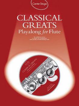 Paperback Classical Greats Play-Along: Center Stage Series Book