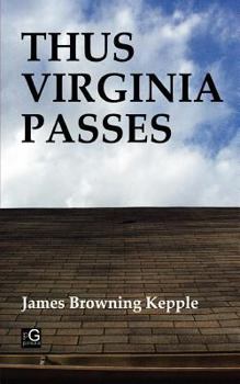 Paperback Thus Virginia Passes Book