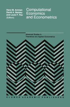 Hardcover Computational Economics and Econometrics Book