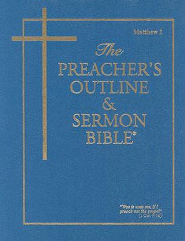 Paperback Preacher's Outline & Sermon Bible-KJV-Matthew 1: Chapters 1-15 Book