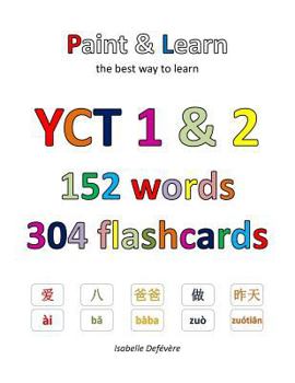 Paperback YCT 1 & 2 152 words 304 flashcards Book