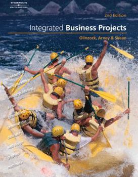 Hardcover Integrated Business Projects Book