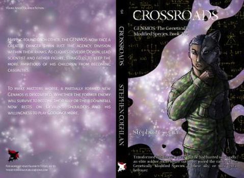 Paperback Crossroads: GENMOS: The Genetically Modified Species, Book 2 Book