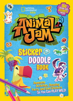 Paperback Animal Jam Sticker Doodle Book