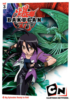 DVD Bakugan: Volume 3 Book