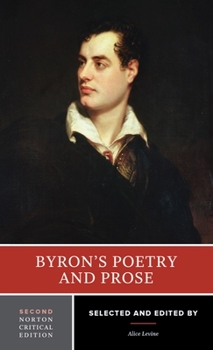 Paperback Byron's Poetry and Prose: A Norton Critical Edition Book
