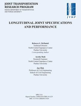 Paperback Longitudinal Joint Specifications and Performance Book
