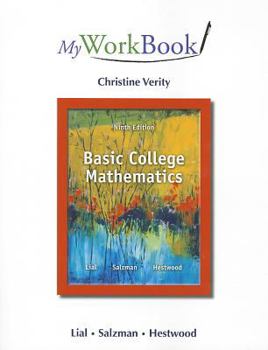 Paperback Myworkbook for Basic College Mathematics Book
